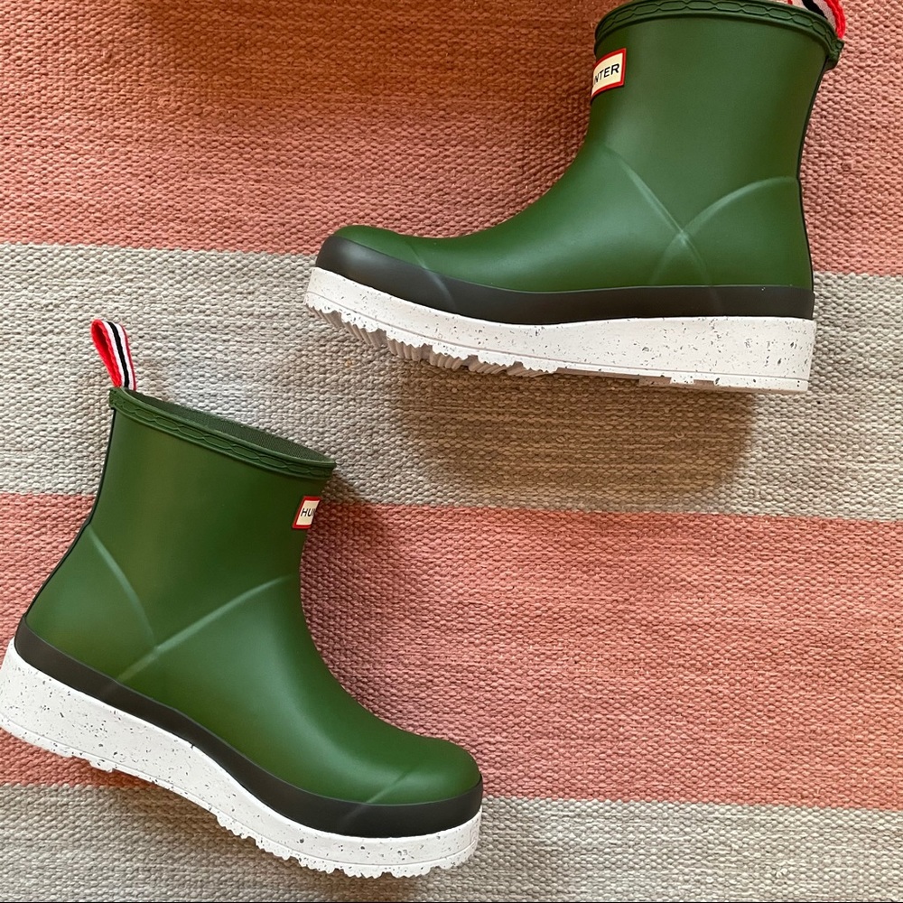 Hunter Short Speckle Rain Boots